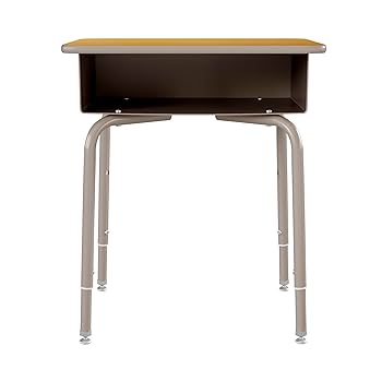 最終セール　Student's Desk Reference Amazon.com: BizChair Student Desk - Maple Open Front School